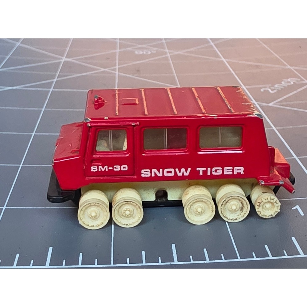 Vintage Tomica No 84 Ohara Snow Tiger SM30 Red Diecast 1/73 Made in Japan